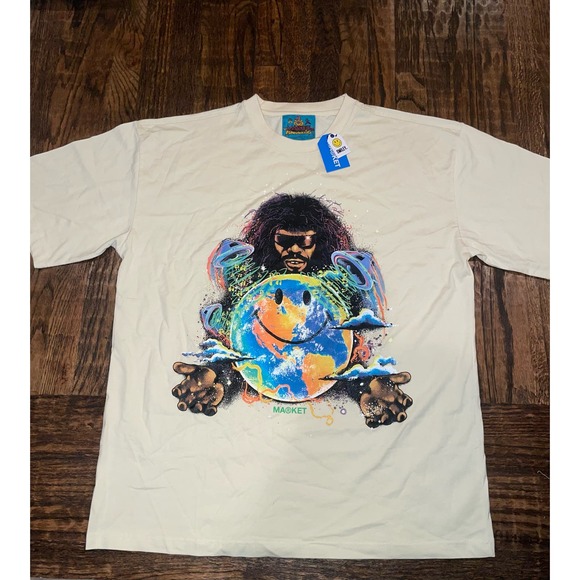 NWT MARKET STUDIOS SMILEY® FUNKADELIC P FUNK T-SHIRT SIZE: 2XL - Picture 2 of 5